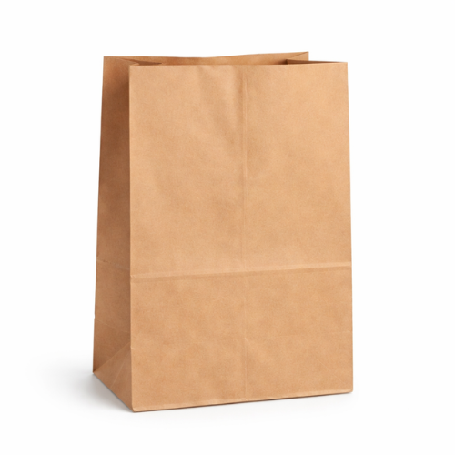 [000-BGRANDE/1] Bolsa de Papel Kraft grande 28 x 50cm x unid.