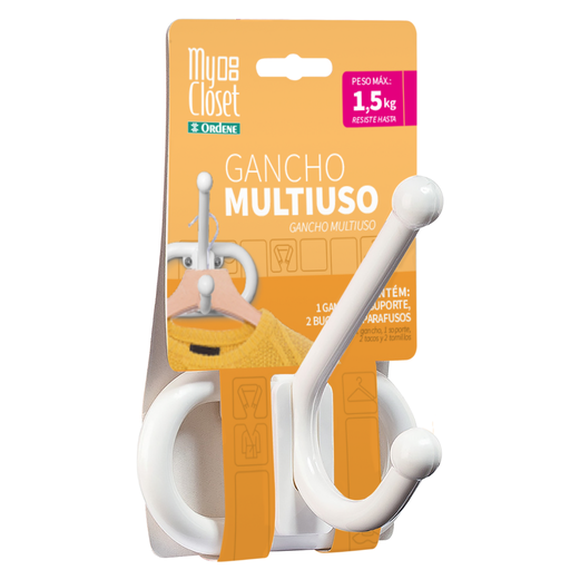 [OR50221] *GANCHO MULTIUSO P/PARED 1.5kg
