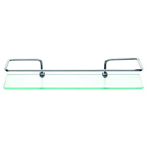 [PR3032-1] ESTANTE DE VIDRIO C/BASE 30X10CM