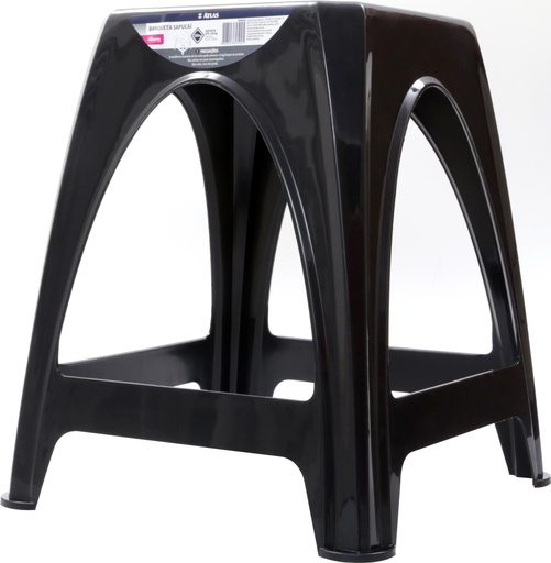 [PR1029-8] *BANQUETA MULTIUSO NEGRA