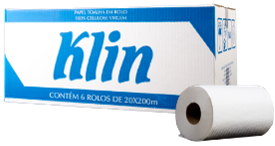[PTR28x200/1] PAPEL TOALLA ROLLO  KLIN 20x200m