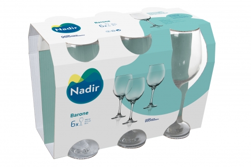 [040-NF7056x6] Pack x 6 Copa de vino Barone 490ml