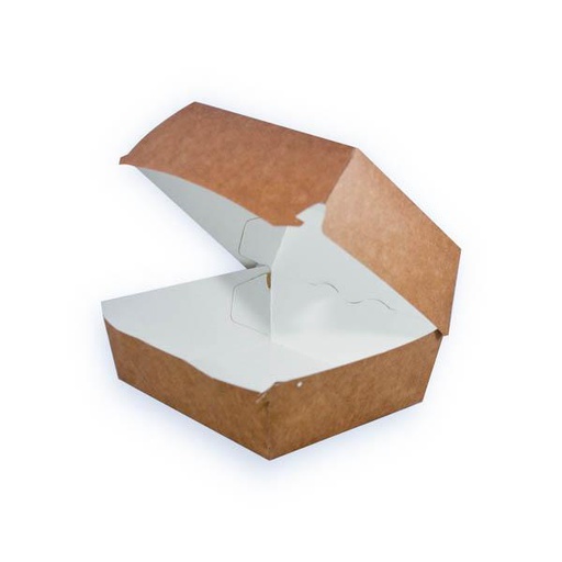 [000-8352] Caja p/ hamburguesa marron