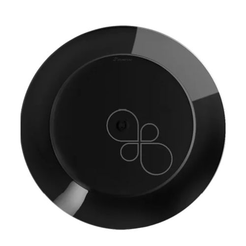 [S296-S10270126] PLATO REDONDO 21cm PS NEGRO PAQ X. 10 UNID