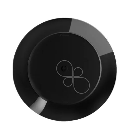 [S293] PLATO REDONDO 15cm PS NEGRO PAQ X. 10 UNID