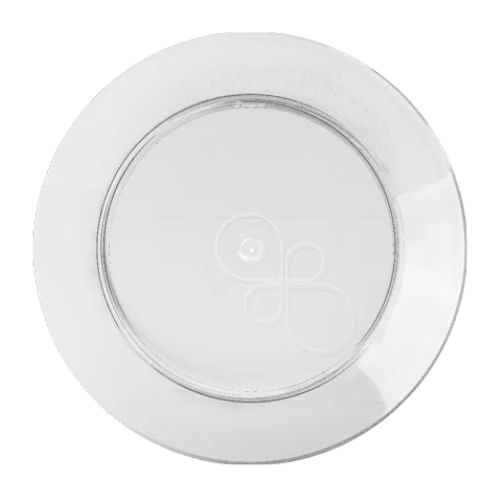 [S273] PLATO REDONDO 21cm PS BLANCO PAQ X. 10 UNID