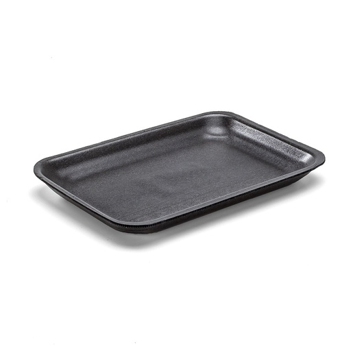 [031-C0299] Bandeja mediana negra 21x14.6x1.4 cm