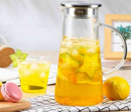 [068-HJT0C503] Jarra de vidrio 1400 ml c/ tapa