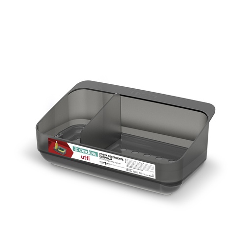 [OR45920] *SOPORTE P/DETERGENTE Y ESPONJA GRIS