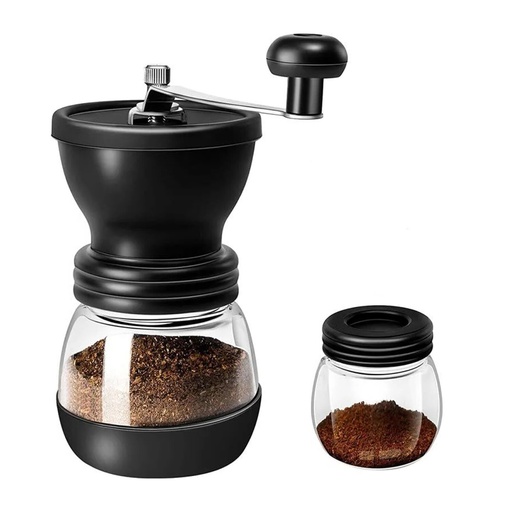 [073-GA6700NE] Molinillo de cafe manual + frasco obsequio