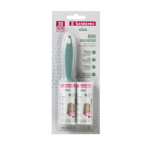 [SR906] RODILLO ADHESIVO 30 HOJAS C/REPUESTO