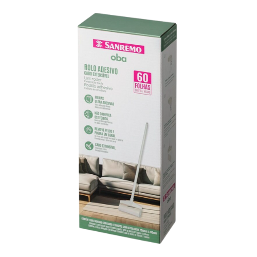 [SR910] RODILLO ADHESIVO C/CABO 89CM