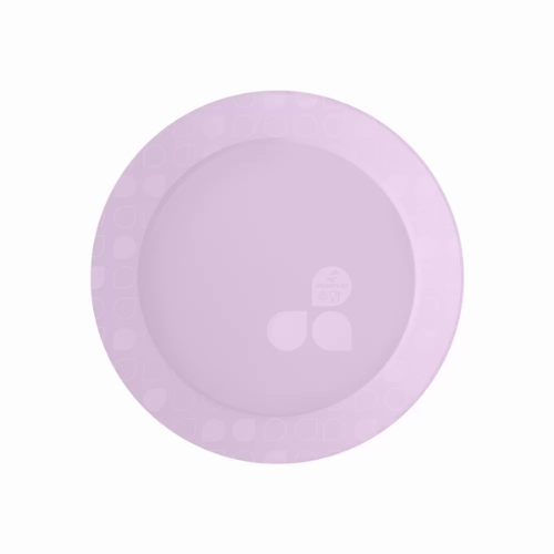 [S1092] PLATO REDONDO 15cm PS LILA PAQ. X 10 UNID