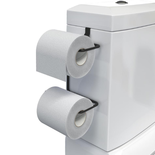 [ST1453BL] SOPORTE DE PAPEL HIGIENICO - NEGRO