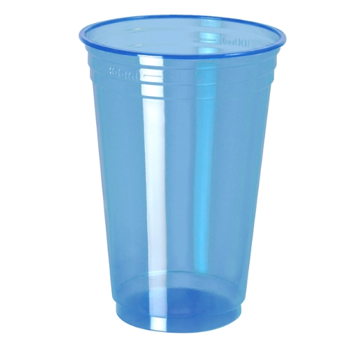 [PPT-330A] VASO DESCARTABLE DE 300ml AZUL NEÓN PP (25 UN)