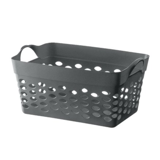 [OR52402] CESTO FLEXIBLE RECT 22lts CONCRETO