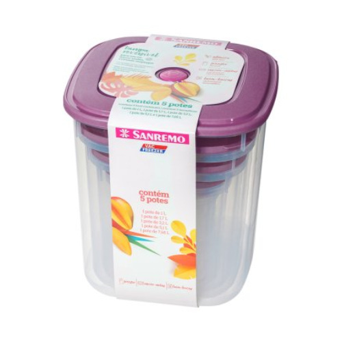 [490/2C] SET DE 5 TAPERS CUADRADOS ALTOS