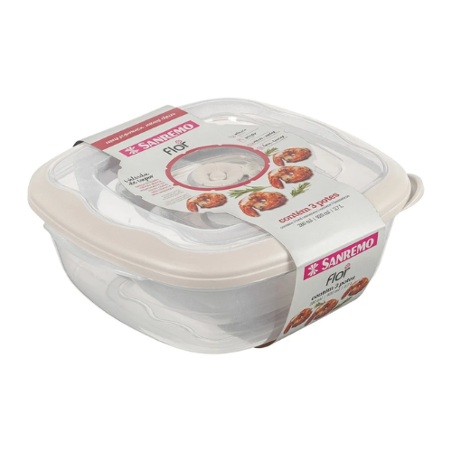 [712/5C] SET DE 3 TAPERS CUADRADOS - GRIS