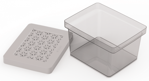 [OR84500] *CAJA ALTA MULTIUSO Peq. 2.8L BEIGE HANA