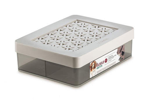 [OR84100] *CAJA C/DIVISIONES Peq. BEIGE HANA