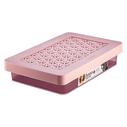 [OR85302] *CAJA BAJA MULTIUSO Med. 3L ROSA HANA