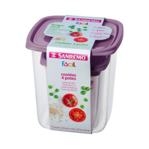 [SR148/6C] SET DE 4 TAPERS CUADRADOS ALTOS