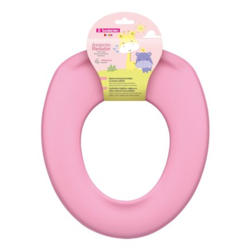 [SR818/40] ASIENTO REDUCTOR ROSADO P/INODORO