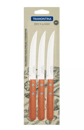 [008-22300/305] Jgo 3 cuchillos de mesa Dynamic