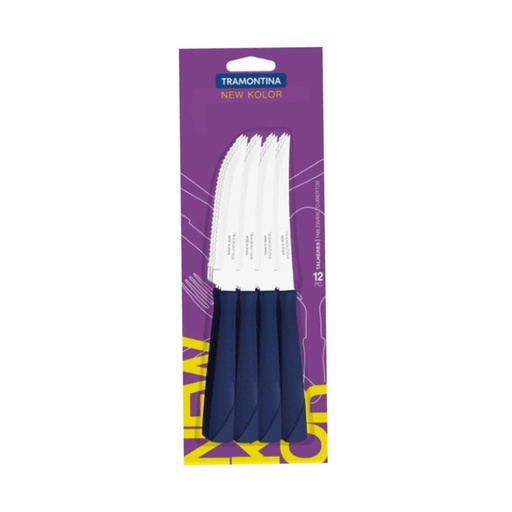 [008-23160/914] Cuchillo  azul x12