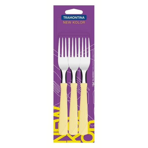 [008-23162/330] Tenedor crema x3