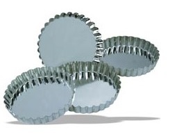 [068-ILK20967] Set moldes tartas 12 cm x4 ILKO